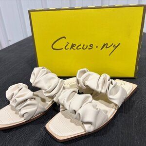 Circus by Sam Edelman Women’s Block Heel Sandals – Beige | Size 7.5 | New